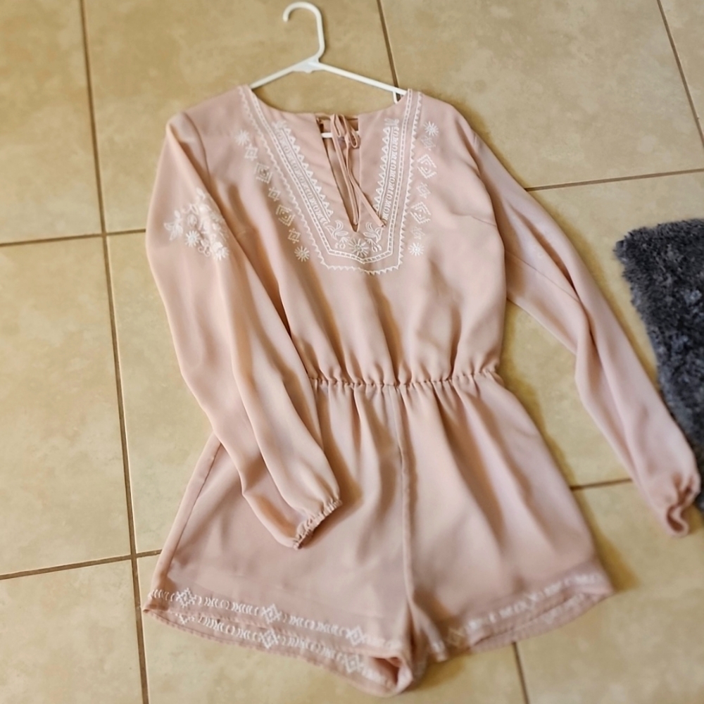 Cream/Tan one piece